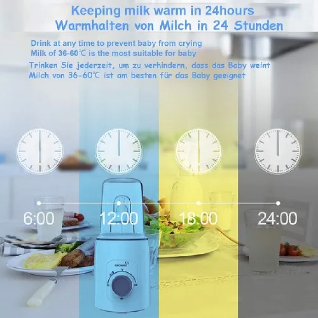 Calienta Biberones Para Bebé, Esterilizador De Botella 5en1