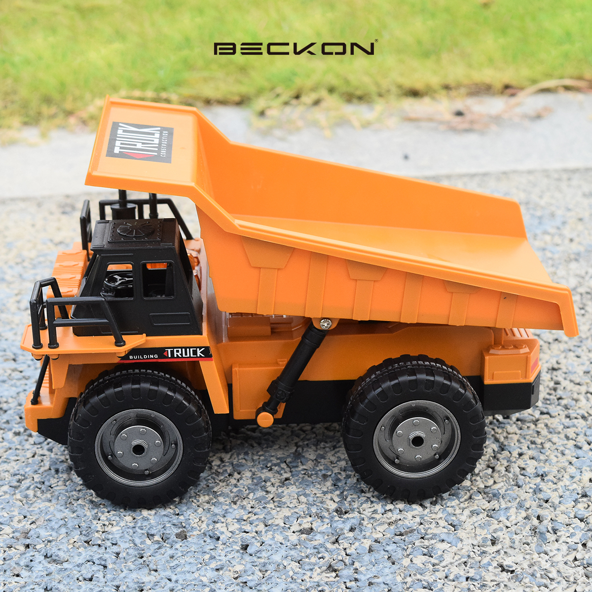 Carro a Control Remoto Camión de Construcción a Control Remoto Minero Tractor 4x4 con 2 pilas