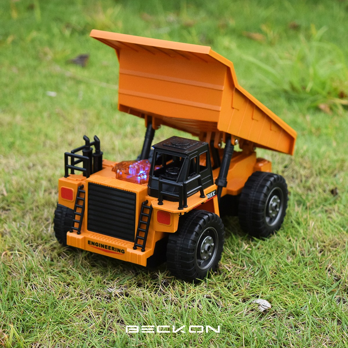 Carro a Control Remoto Camión de Construcción a Control Remoto Minero Tractor 4x4 con 2 pilas