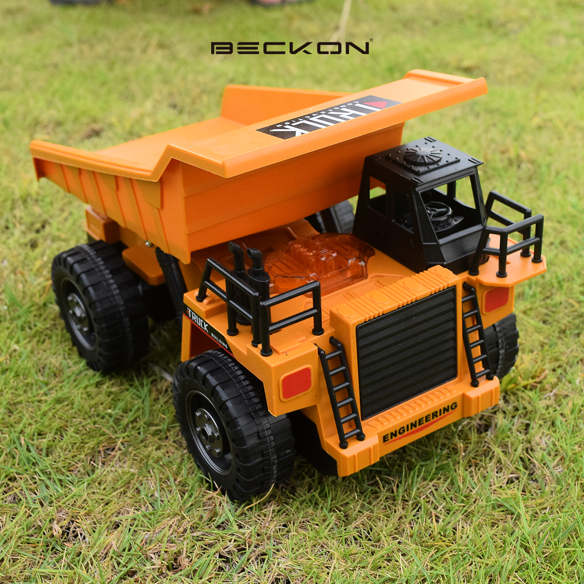 Carro a Control Remoto Camión de Construcción a Control Remoto Minero Tractor 4x4 con 2 pilas