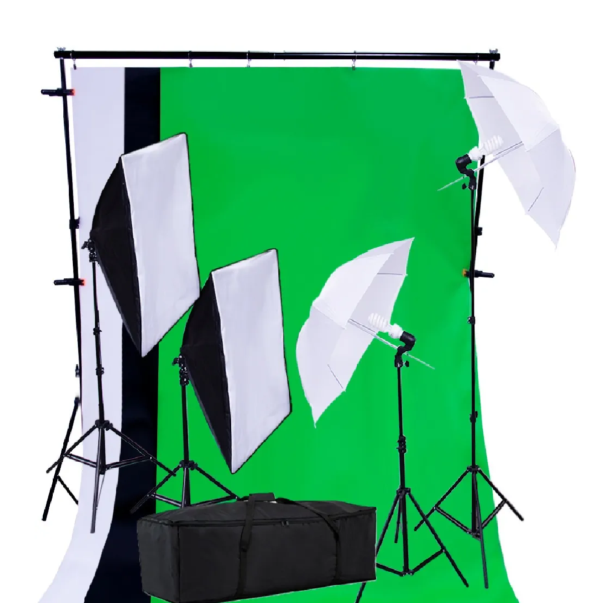 Kit Fotografico Estudio Profesional Fotografias Set Softbox