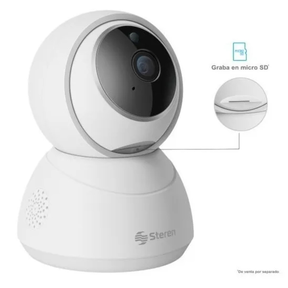 Cámara de Seguridad WiFi STEREN CCTV-219 más memoria 128GB