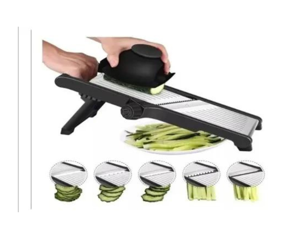 Mandolina Slicer 3en1 , Uso Rudo En Restaurantes Y El Hogar