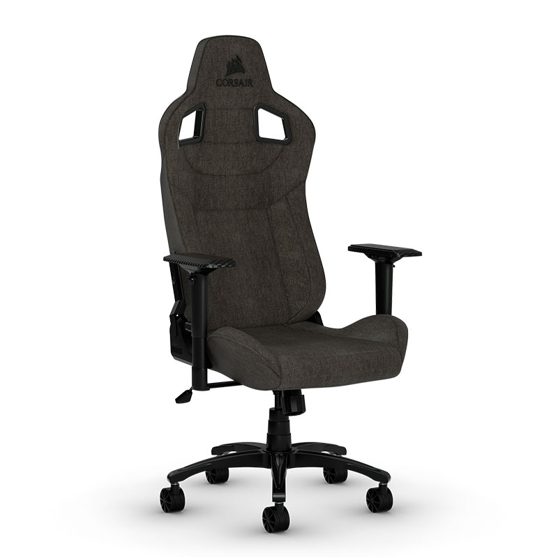 Silla Deportiva Corsair Gaming T3 Rush Tela Negro