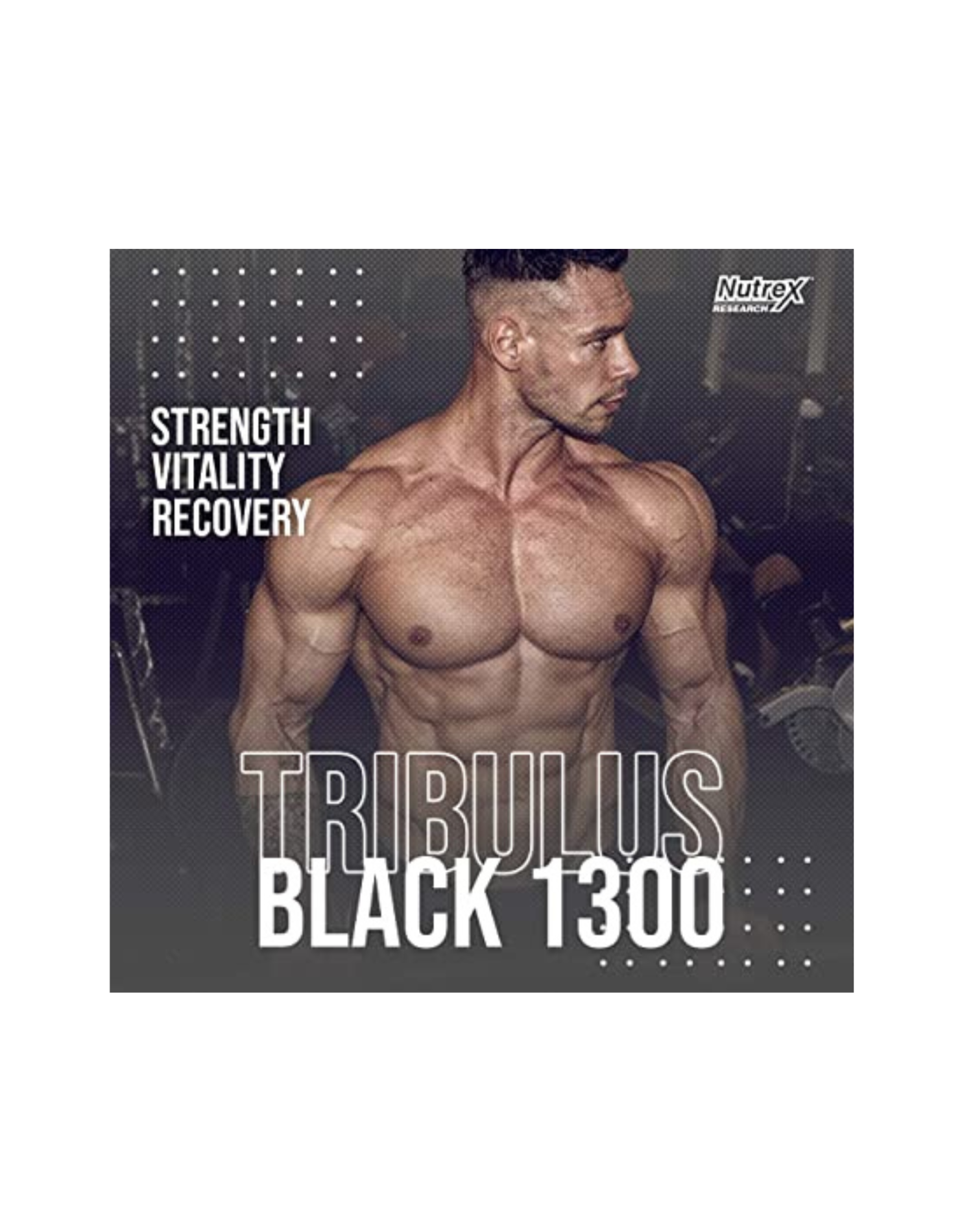Nt Tribulus Black 1300 120 CT Suplemento, Energia,Refuerzo de testosterona  