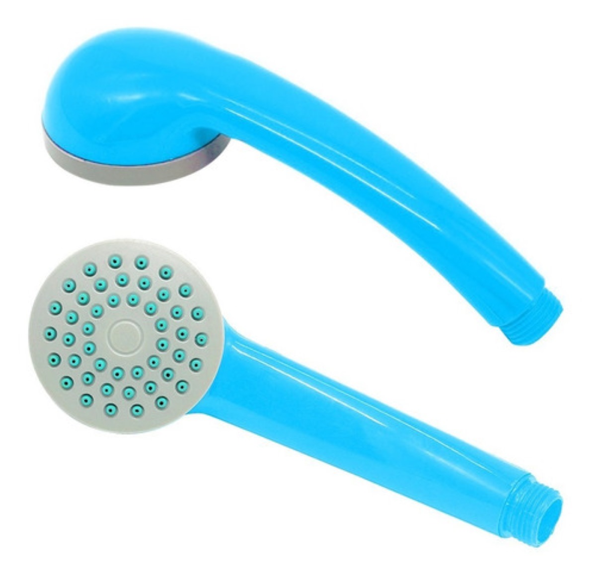 Regadera Portátil Eléctrica Exterior Con Bomba De Agua Azul