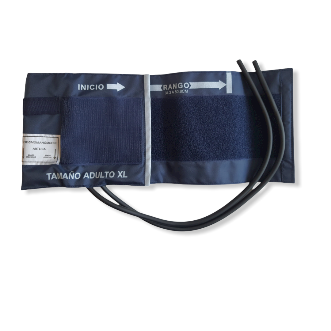 Brazalete para baumanómetro adulto grande XL, 2 vías Checkatek