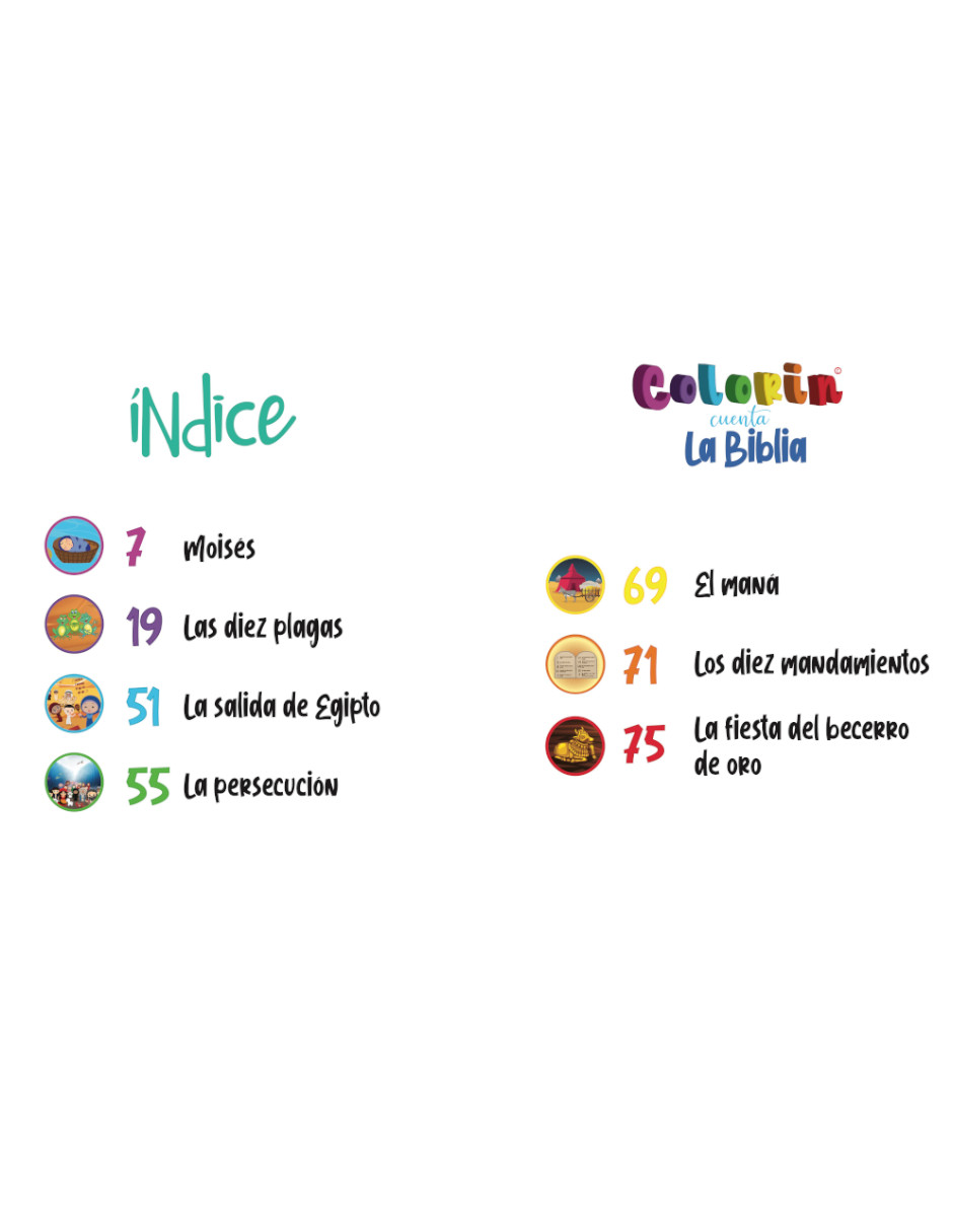 Colorin Cuenta la Biblia - Éxodo - Vol. 2 - Historias de la Biblia Para Ninos