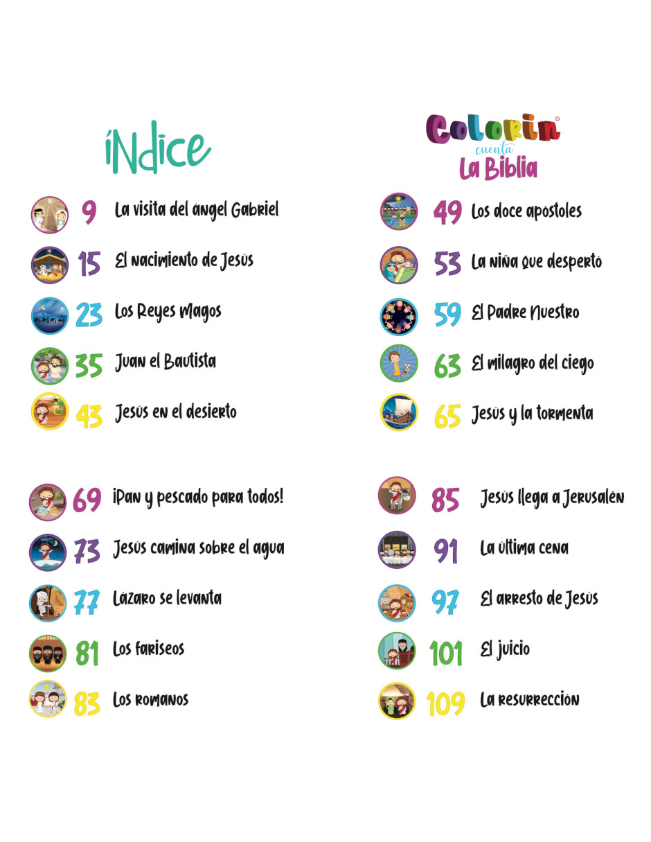Colorin Cuenta la Biblia - La historia de Jesús - Vol. 4 - Historias de la Biblia Para Ninos