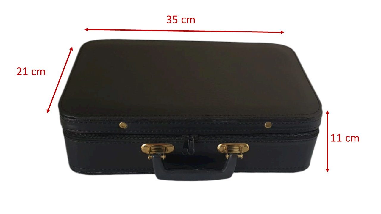 Maletín enfermera vinyl #4, 11x35x21 cm