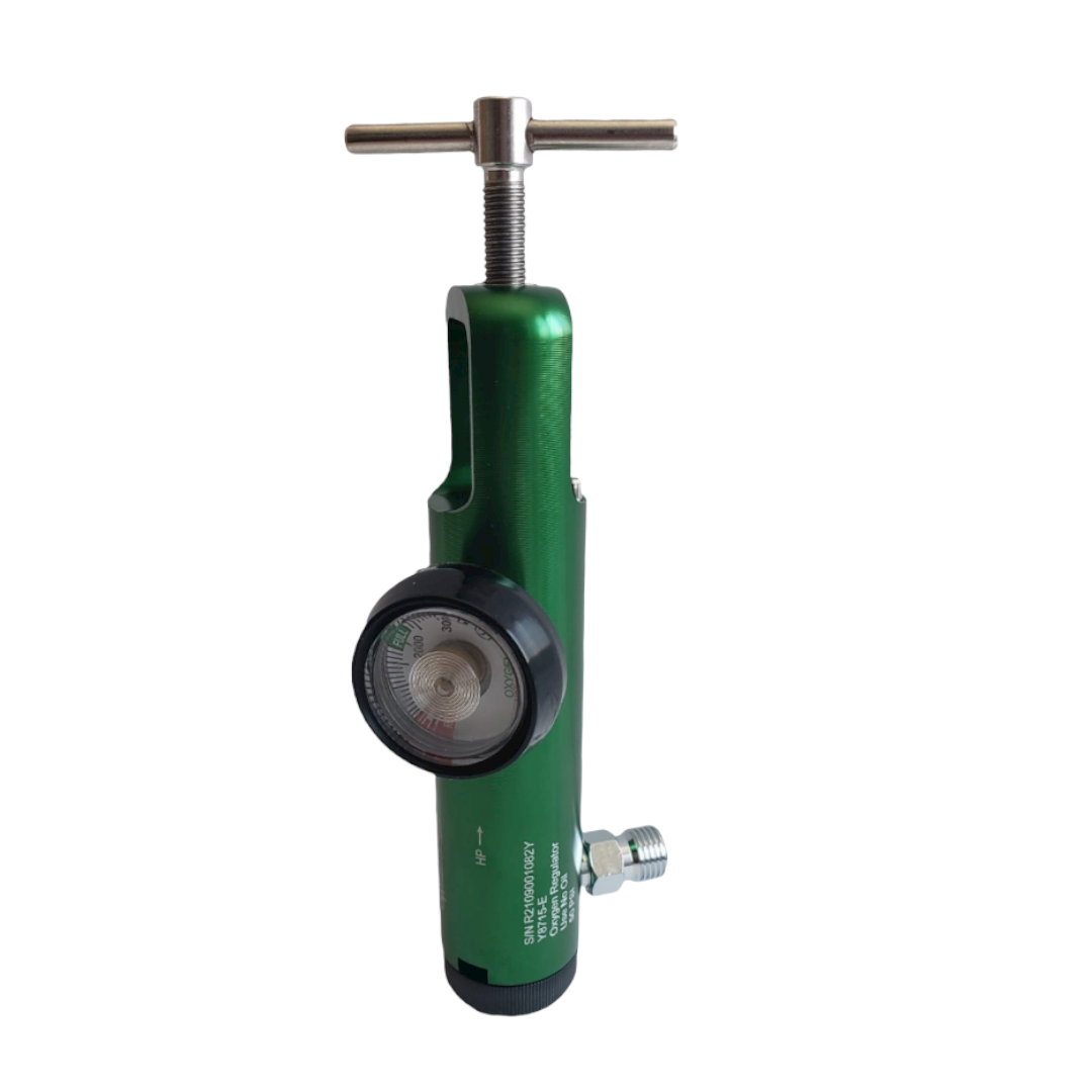 Regulador de oxigeno medicinal CGA870, para tanque portatil