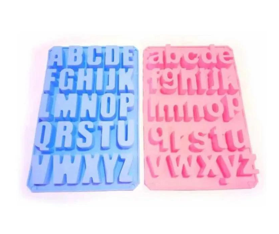 Moldes De Silicon De Letras Abecedario Para Repostería