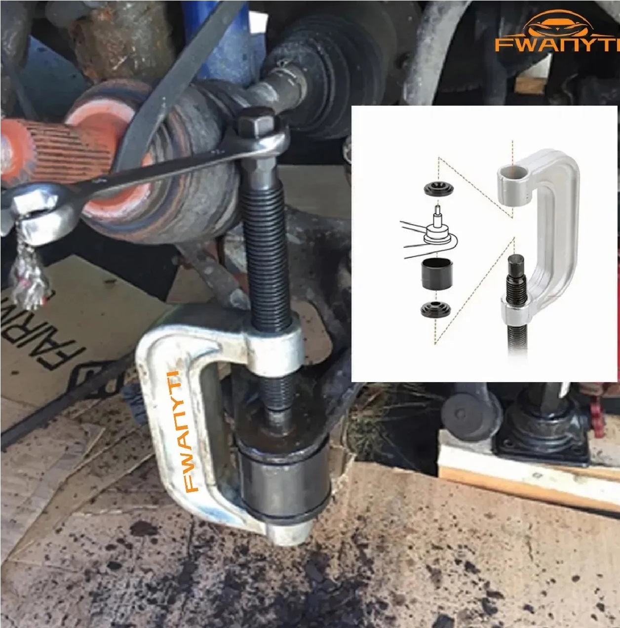 Juego De Herramientas De Prensa De Rótula Extracción