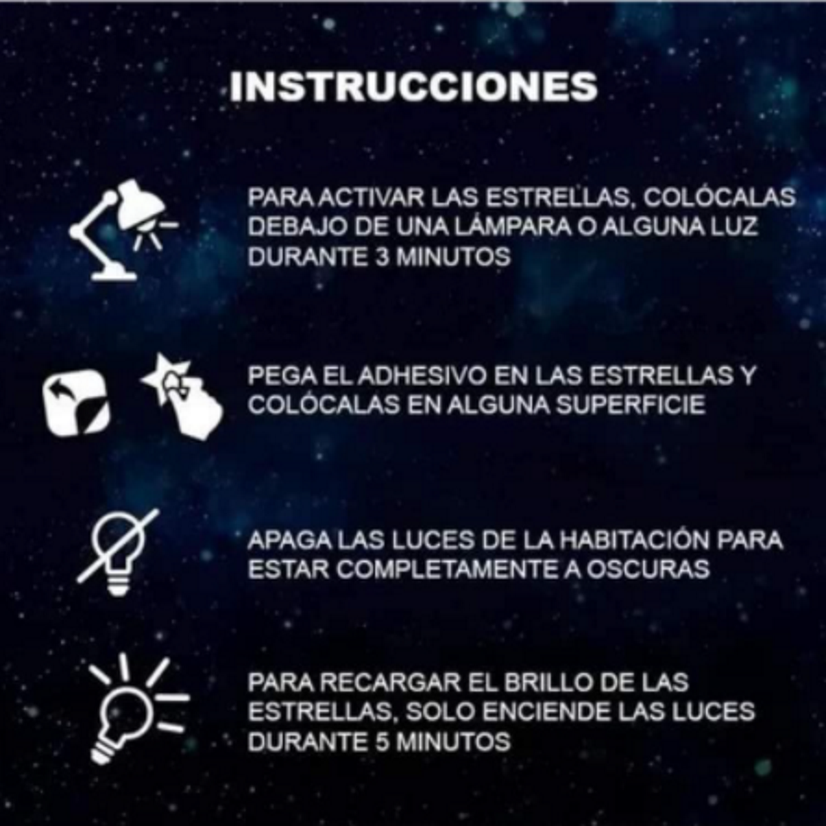 Estrellitas Fluorescentes