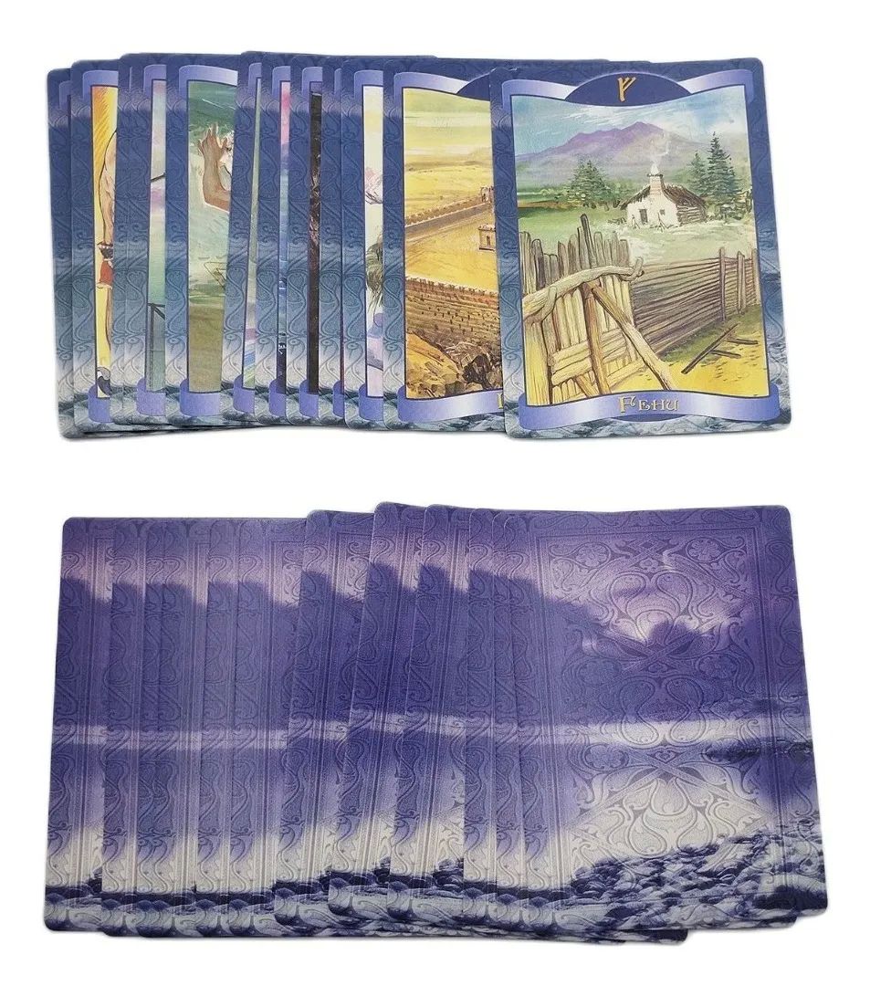 Runas Vikingas Oráculo 24 cartas + Libro Físico + manual PDF