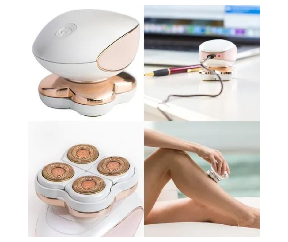 Depiladora Corporal Piernas Depilador Recargable Usb