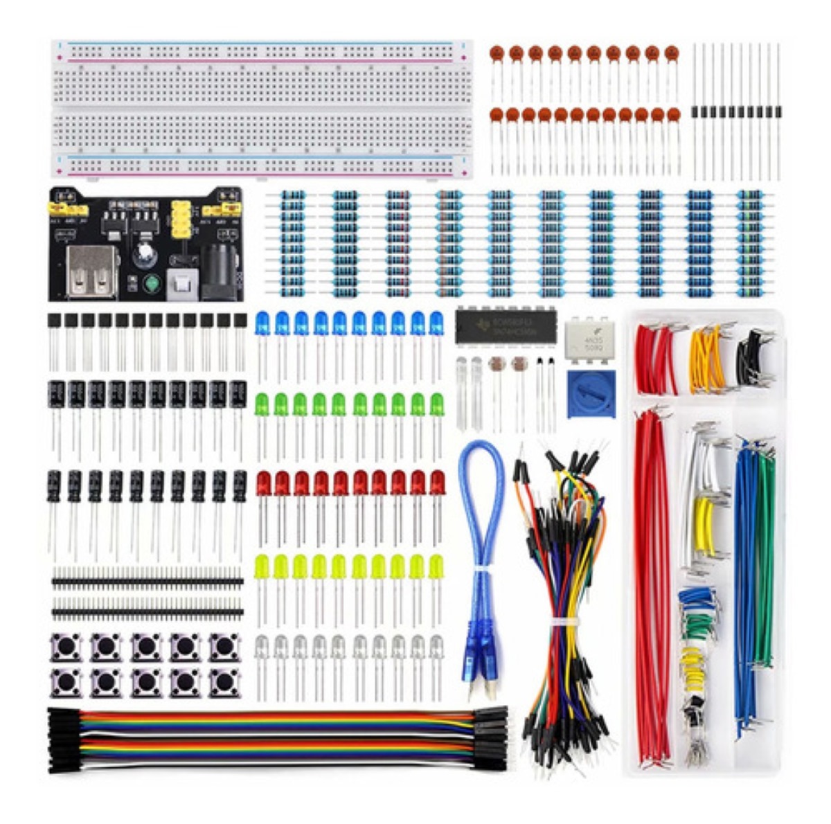 Kit Componentes Electronicos Para Arduino