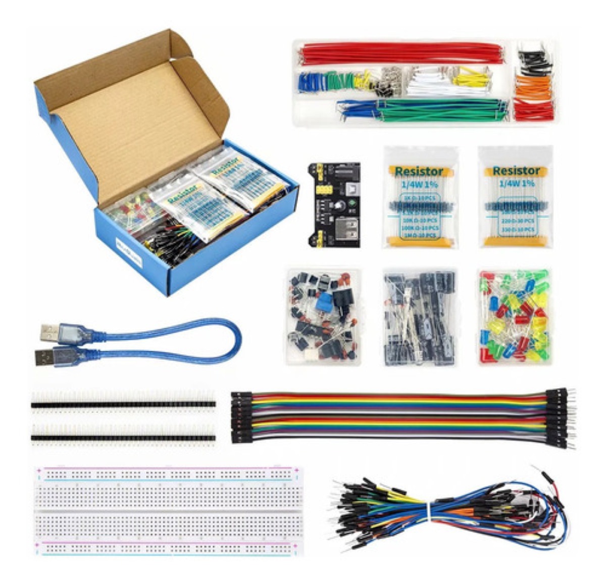 Kit Componentes Electronicos Para Arduino
