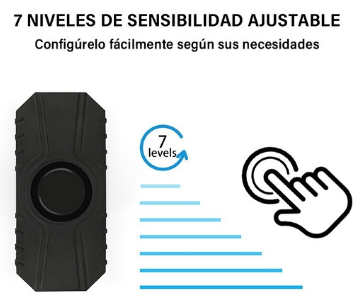 Alarma De Bicicleta Con 2 Control Remoto