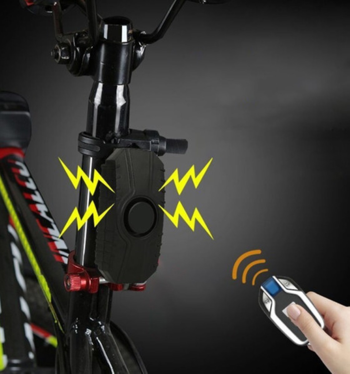 Alarma De Bicicleta Con 2 Control Remoto