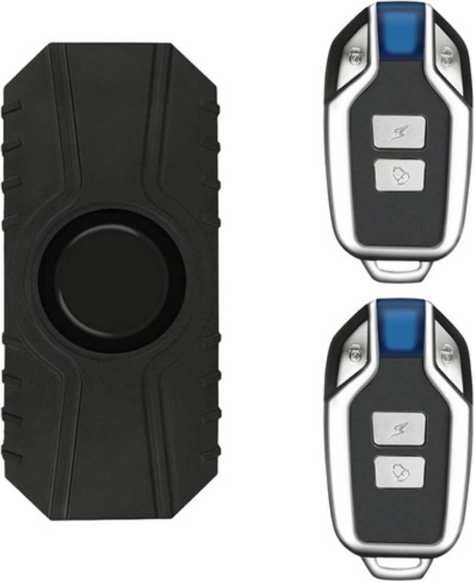 Alarma De Bicicleta Con 2 Control Remoto