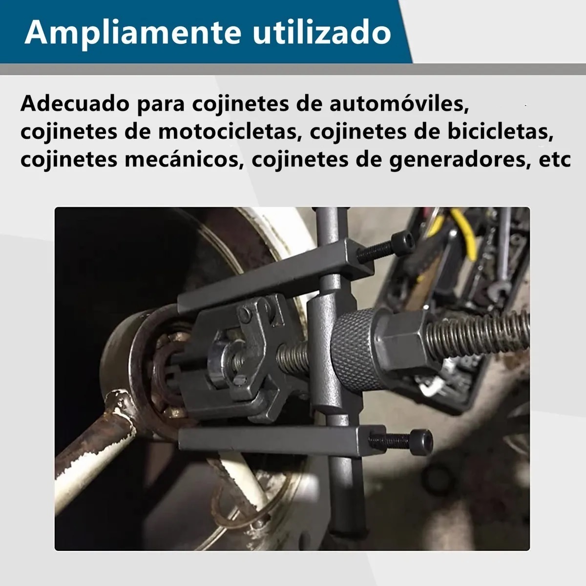 EXTRACTOR DE RODAMIENTOS DE EXTERIOR Y INTERIOR 