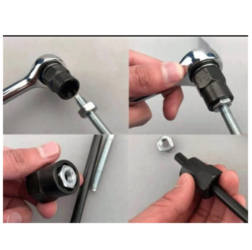 Juego De 10 Piezas De Extractor De Tornillos De Tuerca Dañada