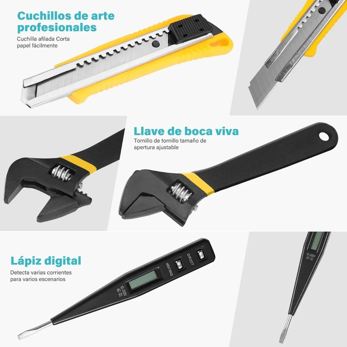 Kit De Herramientas Mecánicas De Reparación 27 Piezas C/caja