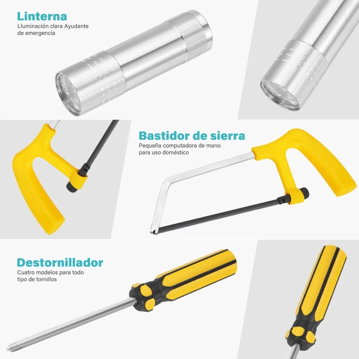 Kit De Herramientas Mecánicas De Reparación 27 Piezas C/caja