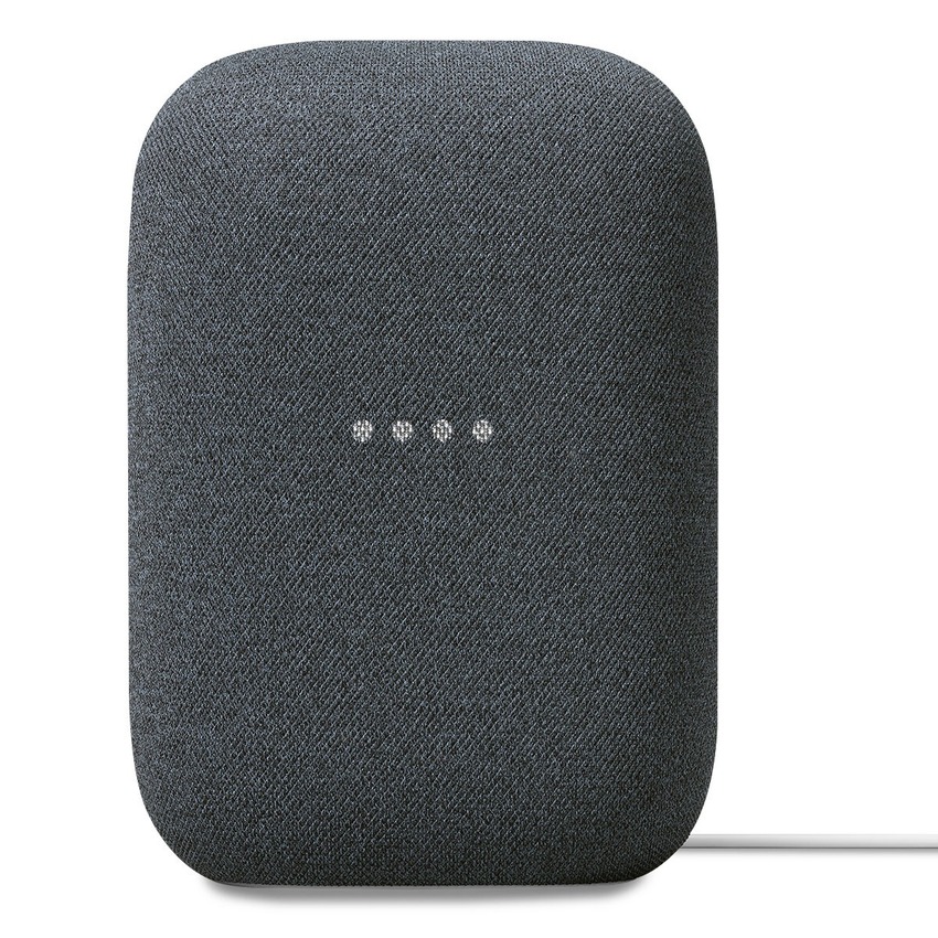 Google Nest Audio con asistente virtual Google Assistant charcoal 110V/220V