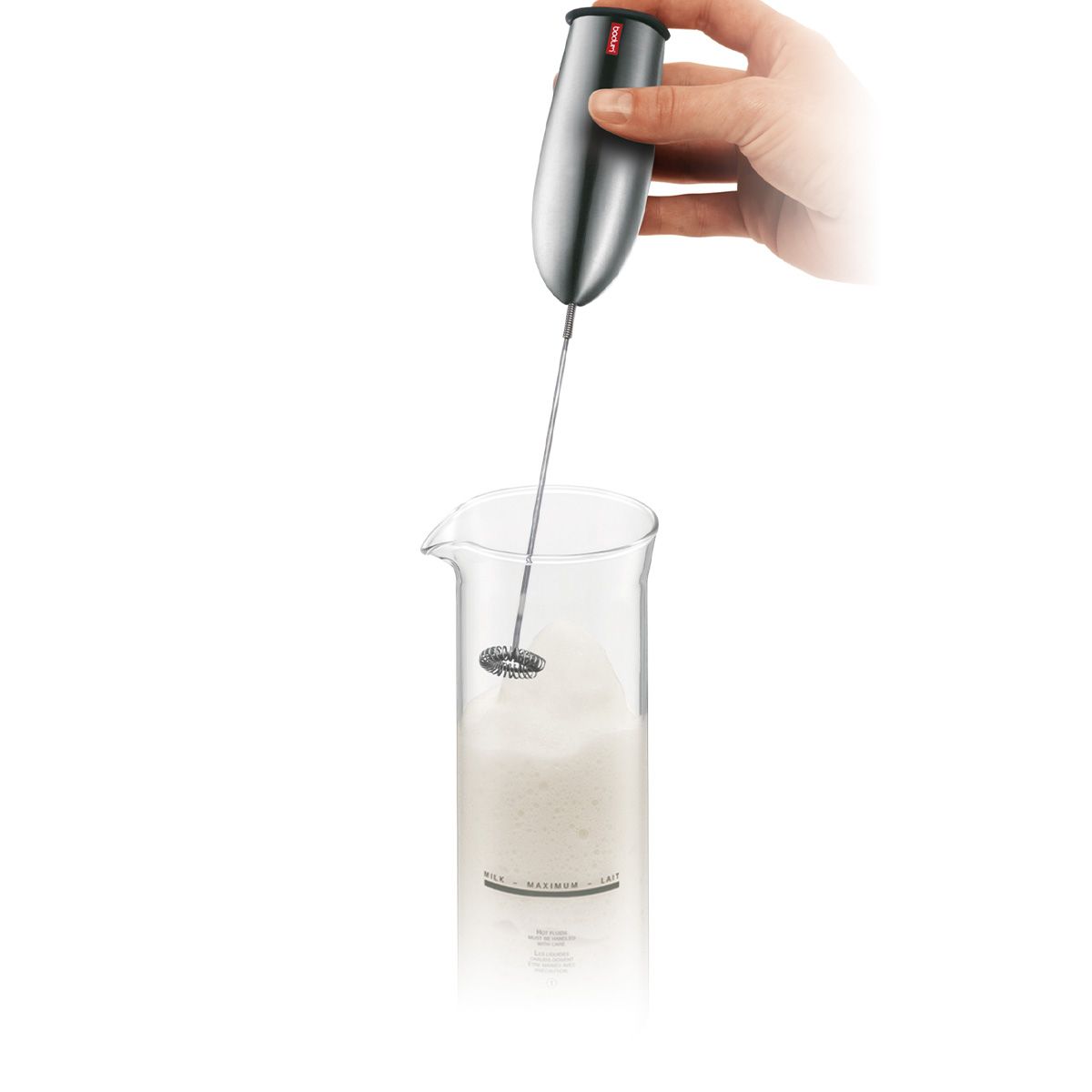Batidora espumadora de leche, acero Inoxidable marca Bodum