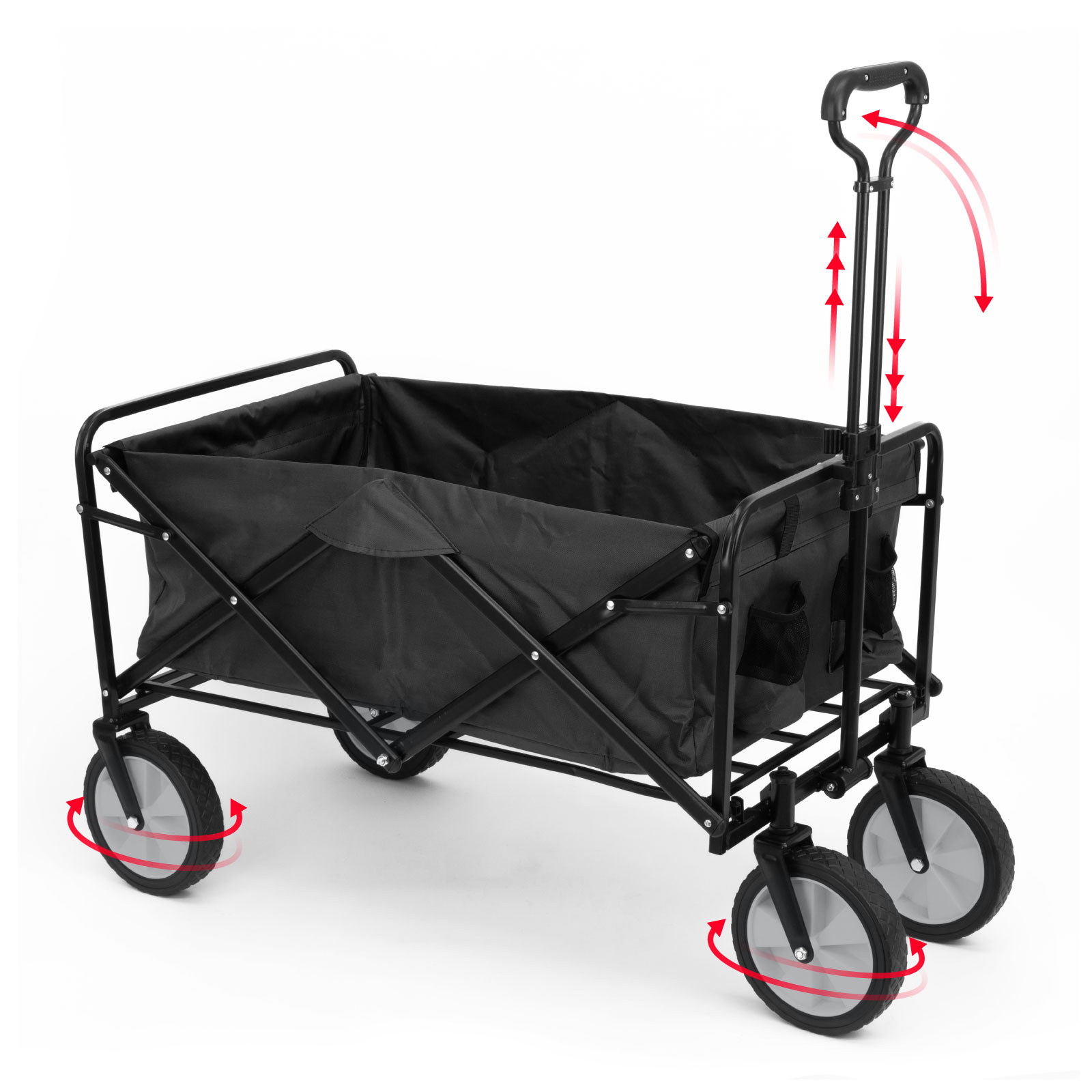 Carrito Plegable Iliosinnova Militar Para Exteriores Multifuncional Vagón  De Carga Portátil