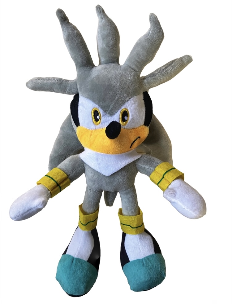 Peluche Sonic THE Hedgehog Silver