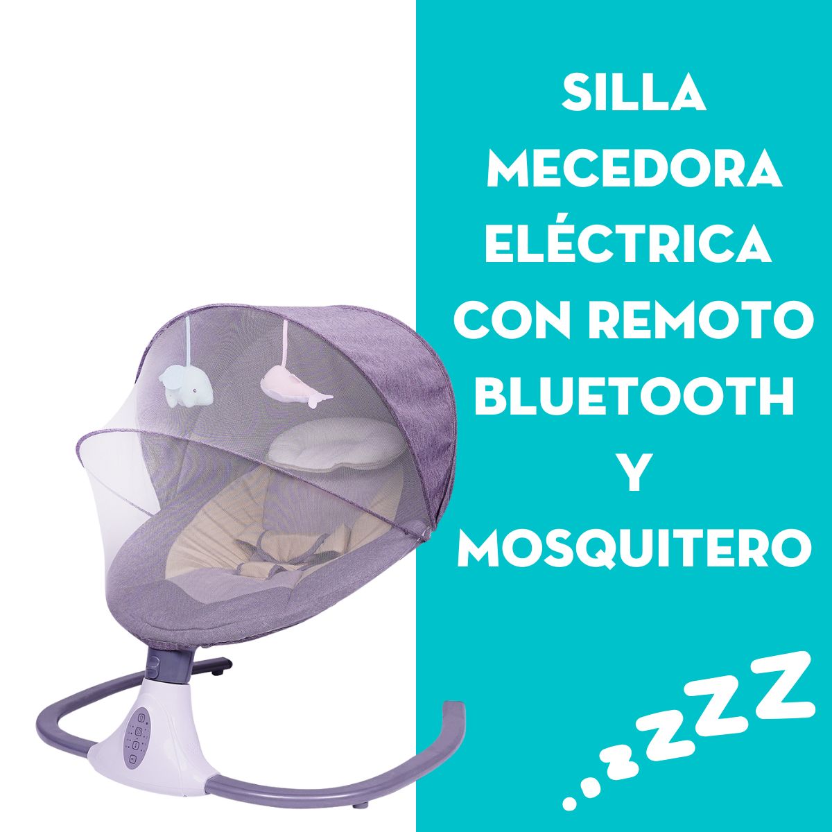 Columpio Mecedora Eléctrica Para Bebés Mima2
