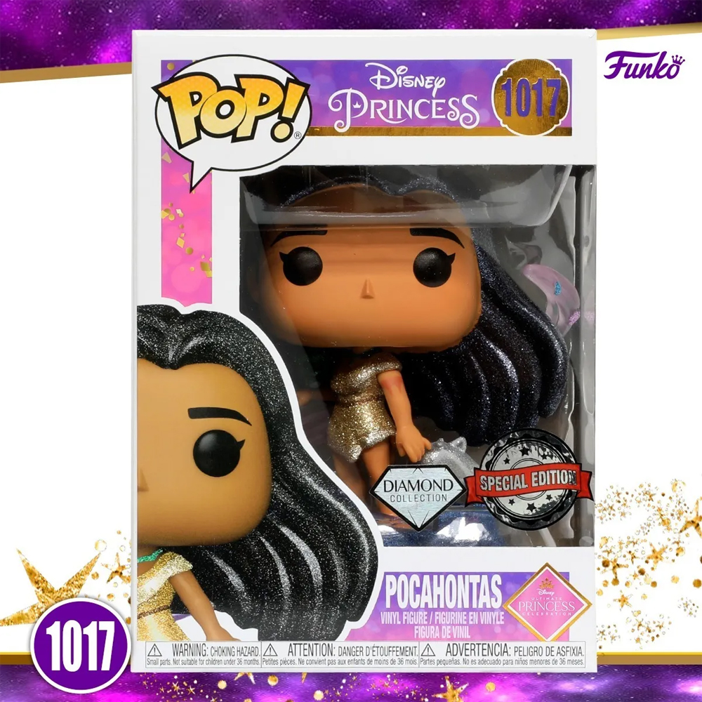 Funko Pop Pocahontas Diamante #1017 Pelicula Disney Princesas Original