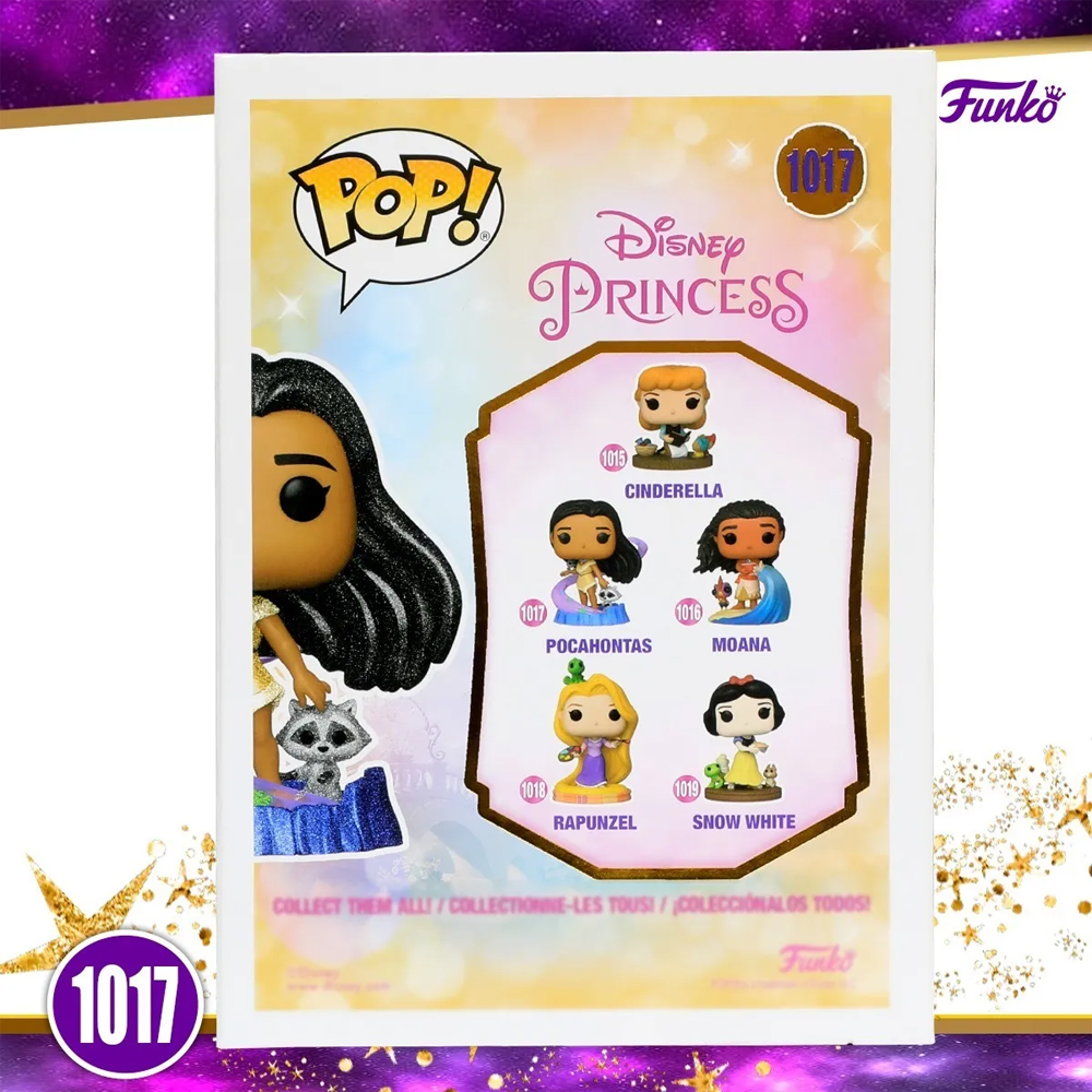 Funko Pop Pocahontas Diamante #1017 Pelicula Disney Princesas Original