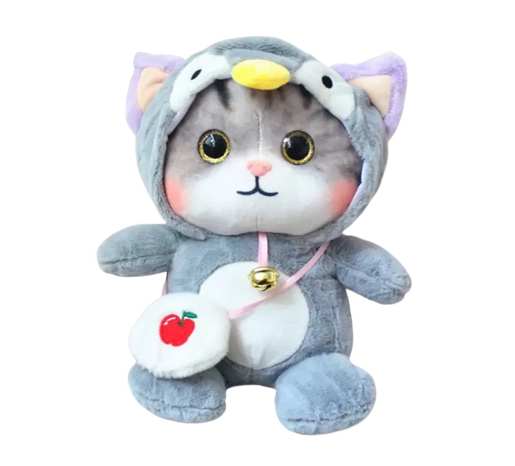 Peluche Gato Kawaii en Disfraz