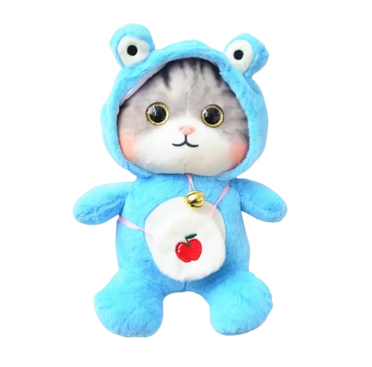 Peluche Gato Kawaii en Disfraz
