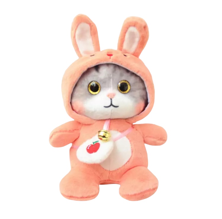 Peluche Gato Kawaii en Disfraz