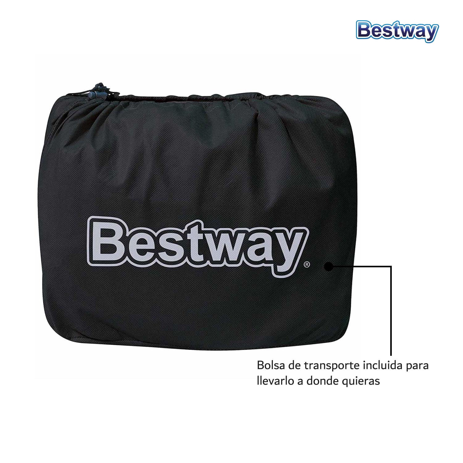 Colchon Inflable Queen Tritech Con Bomba Aire 203cm Bestway 