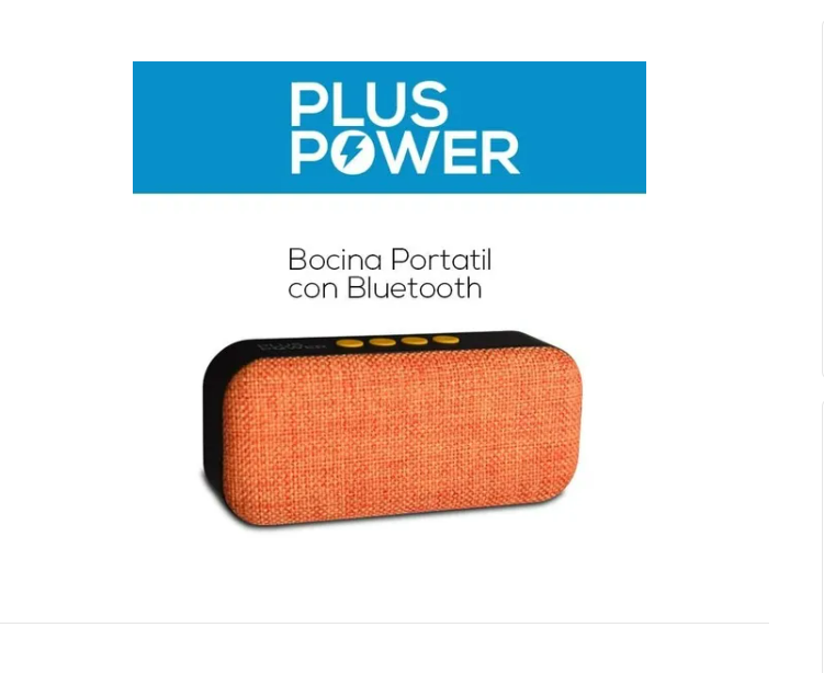 Bocina Portatil Bluetooth Plus Power 120w Pp-sbt101 Negro 