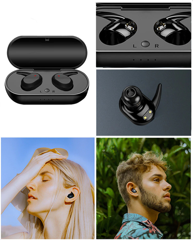 Auriculares inalámbricos Bluetooth Y30, Audifonos TWS, manos libres, deportivos, para teléfono móvil