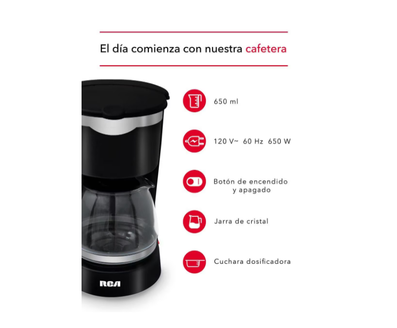 CAFETERA ELeCTRICA RCA RC-CAF1
