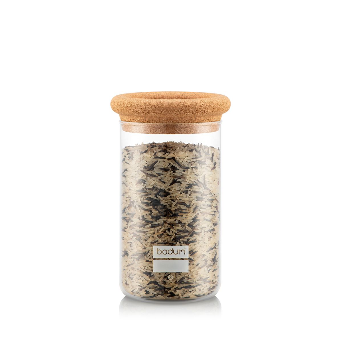 Tarro de almacenamiento con tapa de corcho 1 L/34 oz marca Bodum