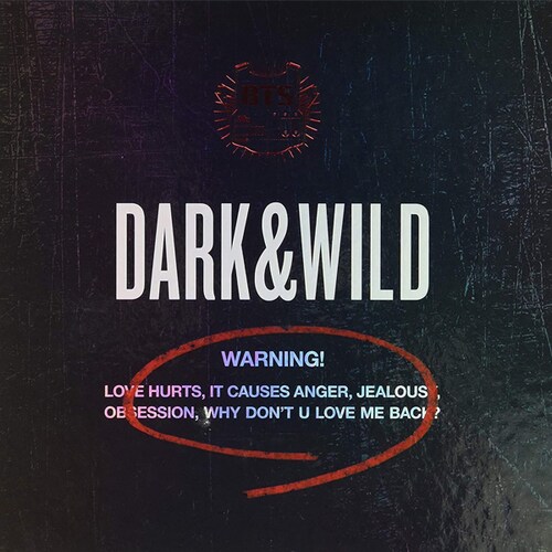 K pop - BTS - Dark & Wild - Bighit