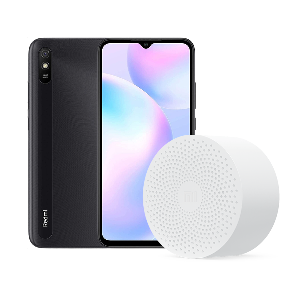 Xiaomi Redmi 9A 2/32GB Gris + Bocina Compact Bluetooth Speaker