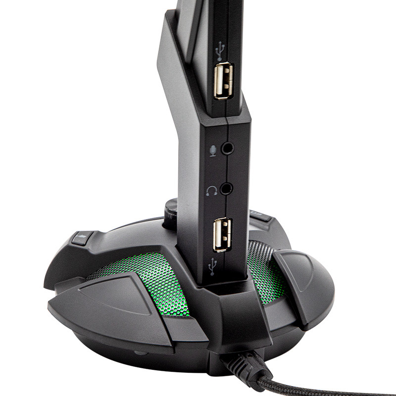 Soporte para Auriculares Gamer Yeyian Overpower Negro 