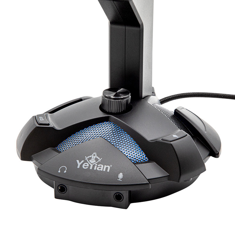 Soporte para Auriculares Gamer Yeyian Overpower Negro 