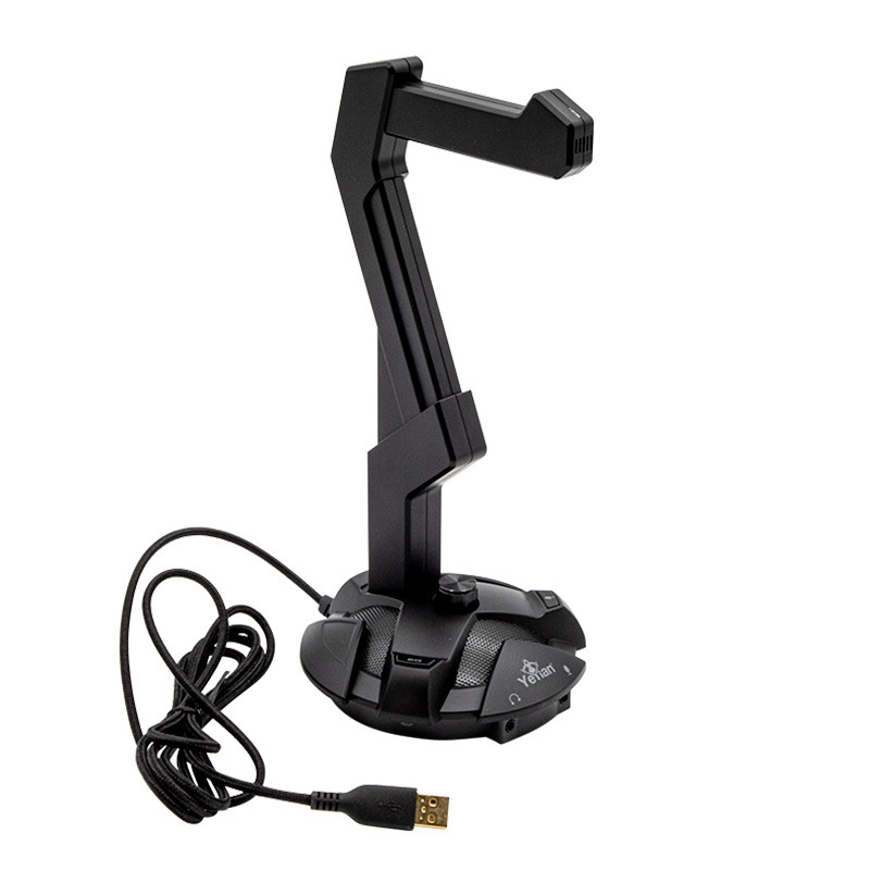 Soporte para Auriculares Gamer Yeyian Overpower Negro 