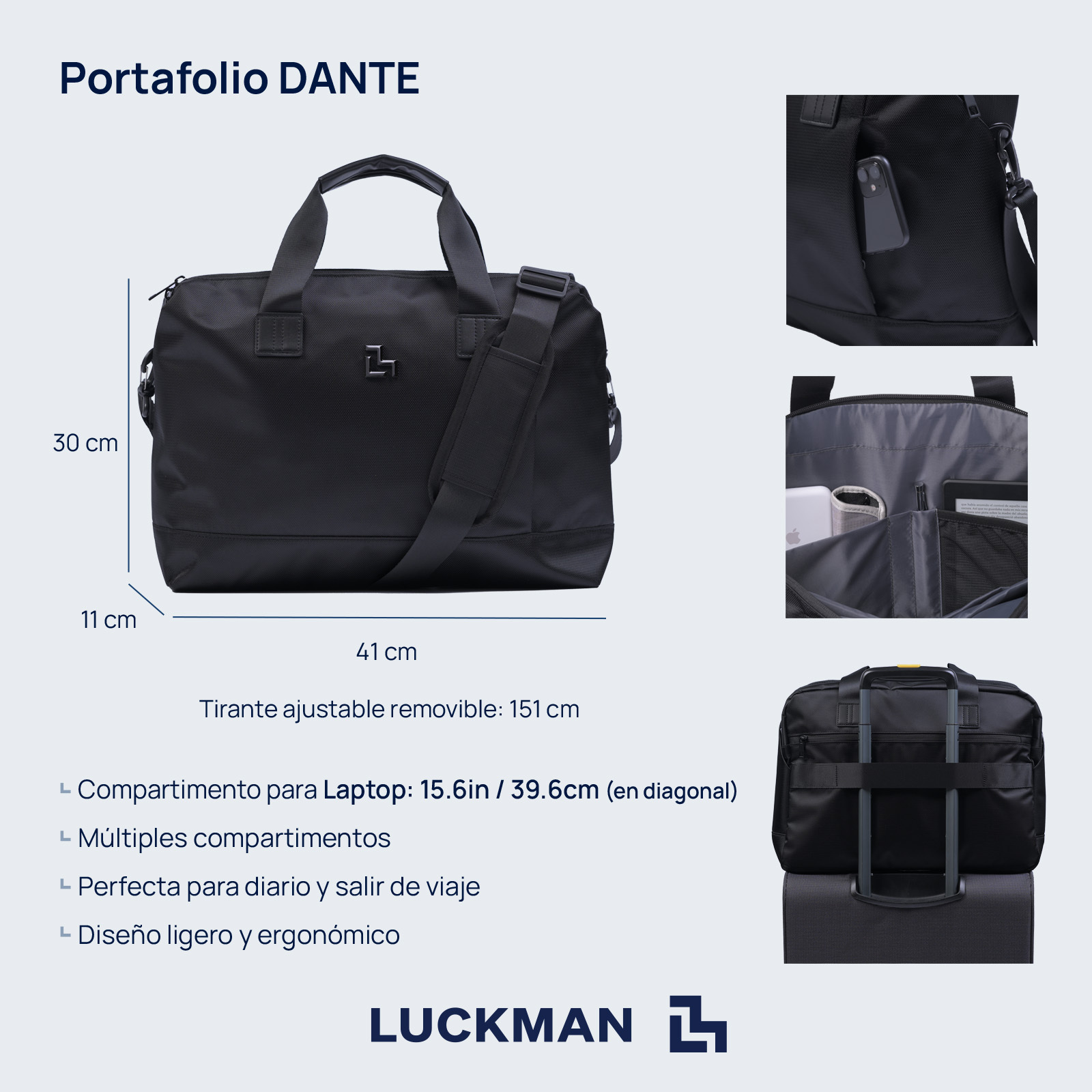 Portafolios de Negocio para Hombre - Maletines para Laptop